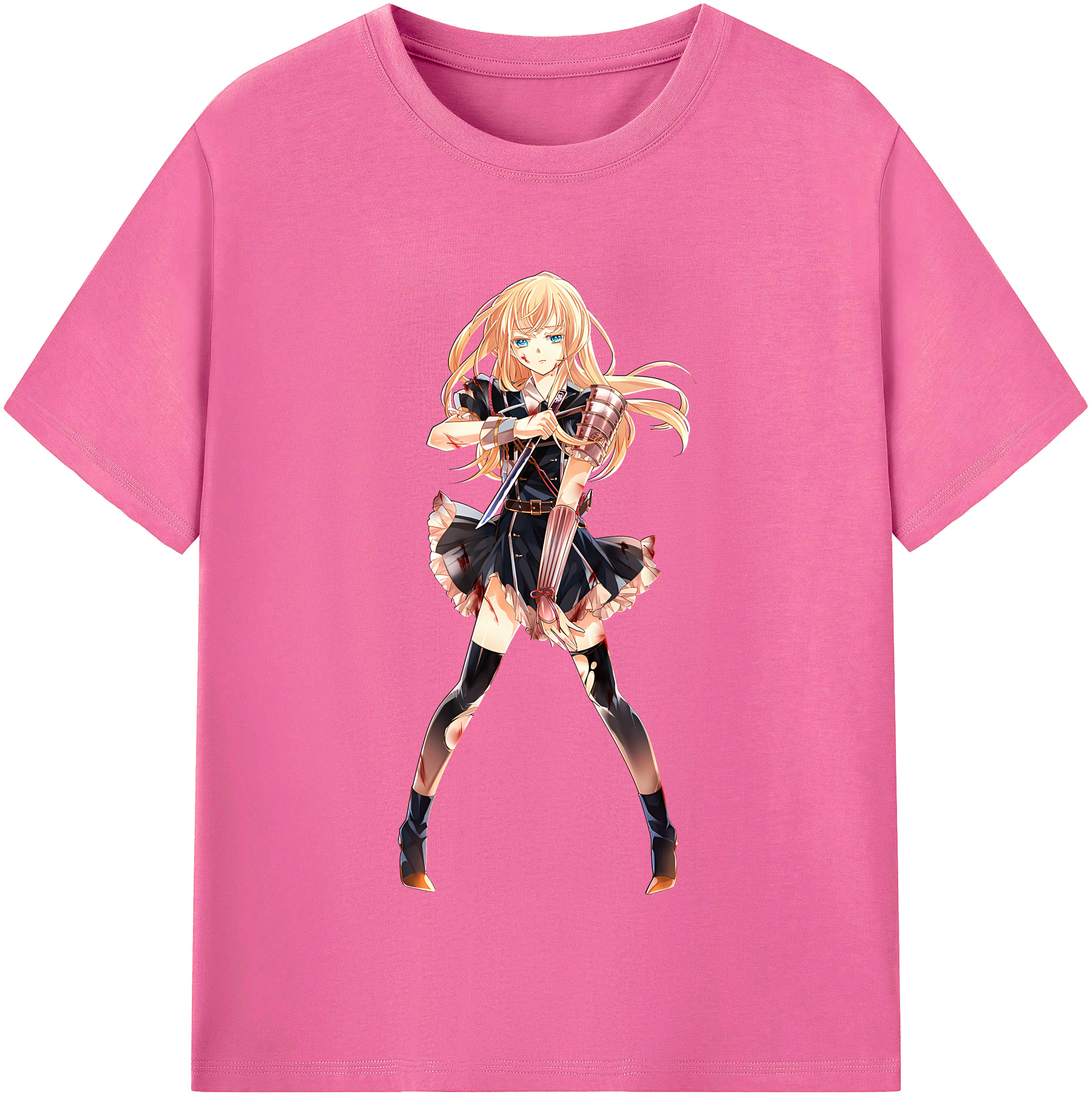 （画像用） 刀剣乱舞 Touken Ranbu レディースカジュアルプリントTシャツ（綿100％）